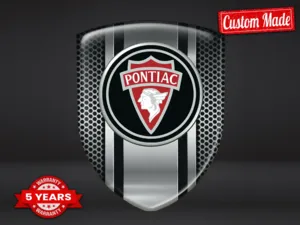 Pontiac Adesivi Vinile Auto su Misura Stile Stellari Sobri